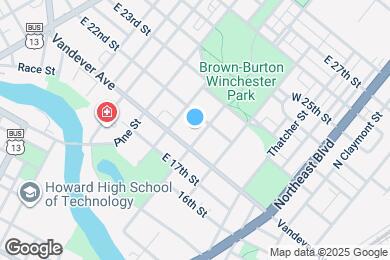 Map image of the property - 2111 N Church St
