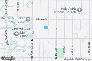 Map image of the property - 1326 11th St N