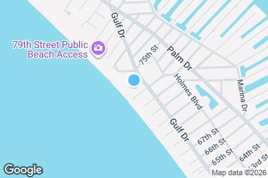 Map image of the property - 7310 Gulf Dr