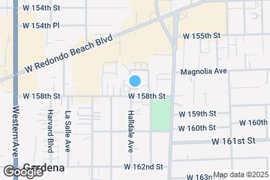 Map image of the property - 15726 Halldale Ave
