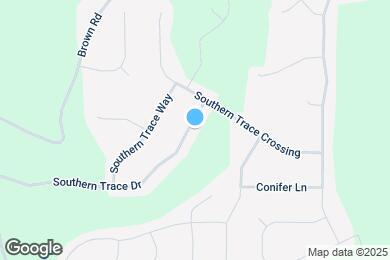 Map image of the property - 616 Southern Trace Dr