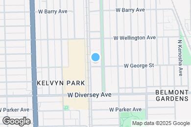 Map image of the property - 4552 W George St