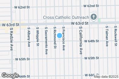 Map image of the property - 2914 W 64th St