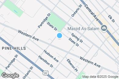 Map image of the property - 212 Ontario St