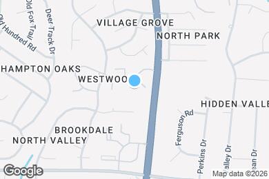 Map image of the property - 6716 Tattershale Ct
