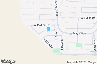 Map image of the property - 17669 W Maya Way