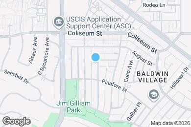 Map image of the property - 3919 Ursula Avenue