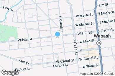 Map image of the property - 347 W Hill St