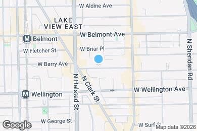Map image of the property - 708 W Barry Ave