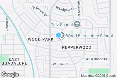 Map image of the property - 904 W Yale Dr