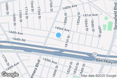 Map image of the property - 179-41 144th Ave