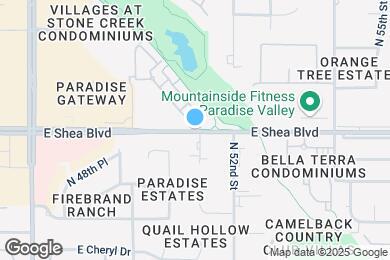 Map image of the property - 5122 E Shea Blvd