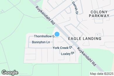 Map image of the property - 1515 Thornhollow Dr