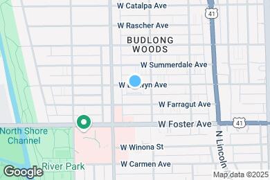Map image of the property - 2719 W Berwyn Ave