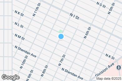 Map image of the property - 1118 N 8th St