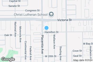 Map image of the property - The Hamilton Apartments