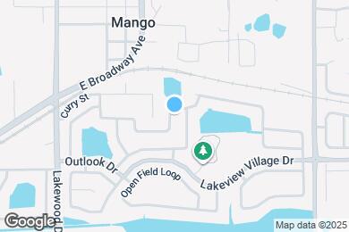 Map image of the property - 1623 Palm Leaf Dr