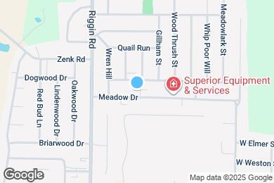 Map image of the property - 423 Meadow Dr