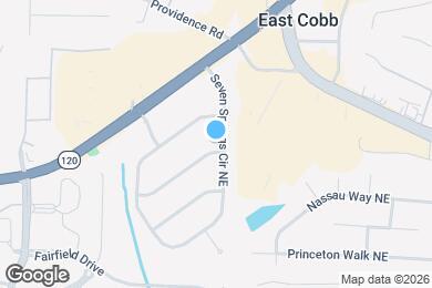 Map image of the property - 1265 Seven Springs Cir NE