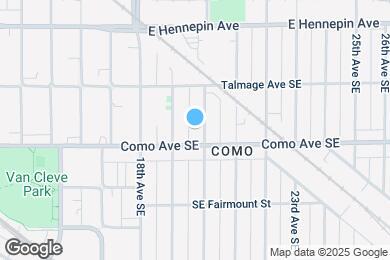 Map image of the property - 1015 20th Ave SE