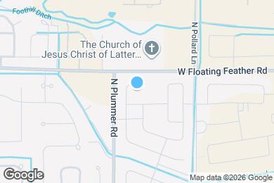 Map image of the property - 9485 W Bowie Ct