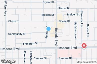 Map image of the property - 8400 Amigo Ave