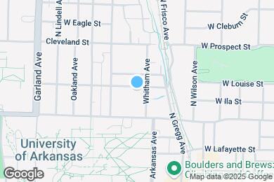 Map image of the property - 711 W Douglas St