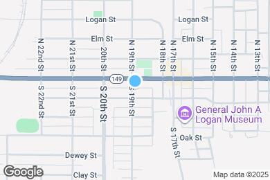 Map image of the property - 102 S 19th St