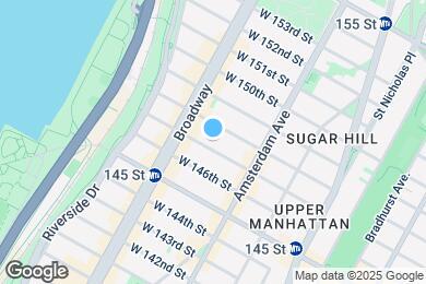 Map image of the property - Gorgeous 1 Bedroom in Hamilton Heights! La...