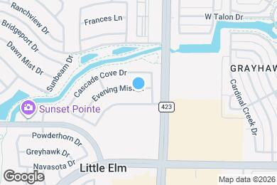 Map image of the property - 2844 Evening Mist Dr
