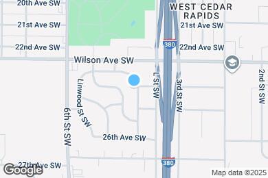 Map image of the property - 2428 Wisconsin St SW
