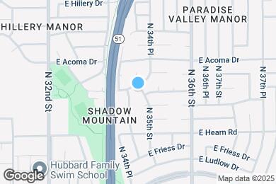 Map image of the property - 14416 N 35th St