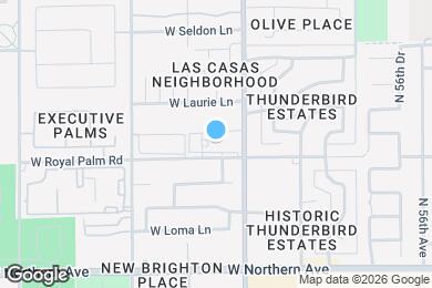 Map image of the property - Rise at the Palms
