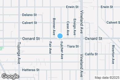 Map image of the property - 11104 Oxnard St