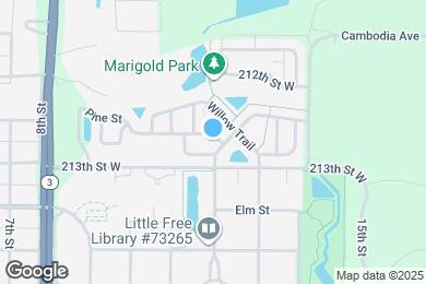 Map image of the property - 1134 Pine St