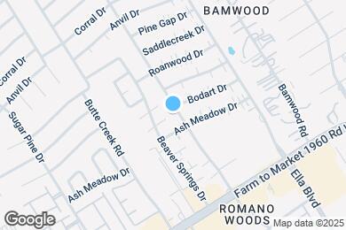 Map image of the property - 17211 Rolling Creek Dr