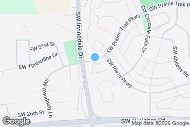 Map image of the property - 2907 SW Prairie Trail Pky
