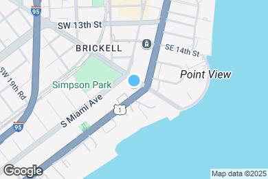 Map image of the property - 1528 Brickell Ave