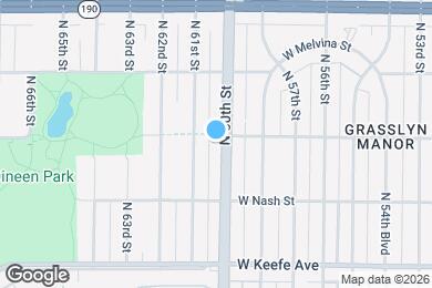 Map image of the property - 3777 N 60th St