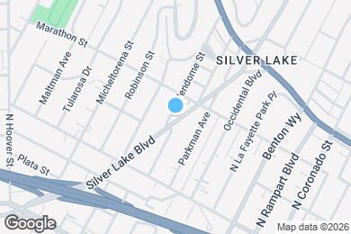 Map image of the property - 727 Silver Lake Blvd