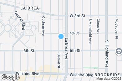 Map image of the property - 422 S Detroit St