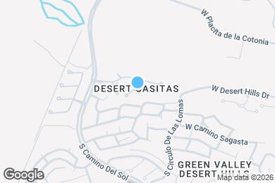 Map image of the property - 2521 S Calle De Humes