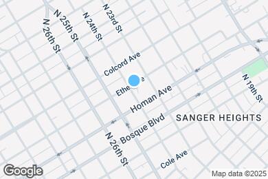 Map image of the property - 2326 Ethel Ave