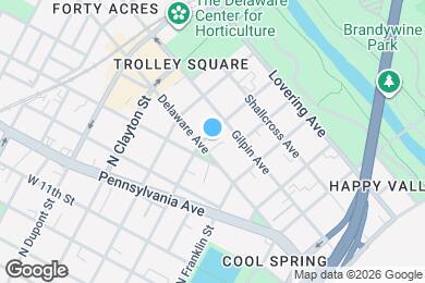 Map image of the property - 1315 Delaware Avenue