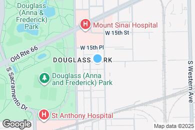 Map image of the property - 2713 W 16th St