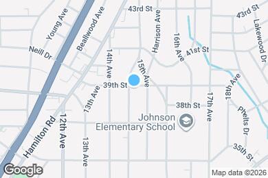 Map image of the property - 3822 Howard Ave