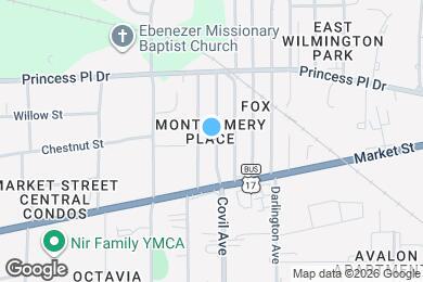 Map image of the property - 105 Montgomery Ave