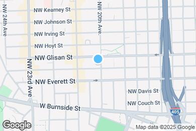 Map image of the property - 2015 NW Flanders St