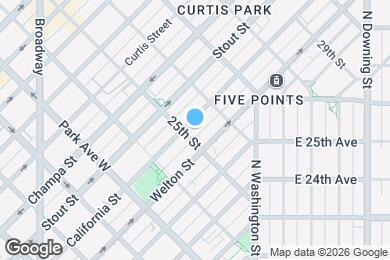 Map image of the property - 2510 California St
