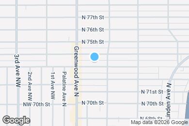 Map image of the property - 336 N 73rd St